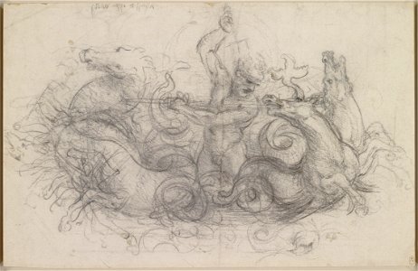 Leonardo da Vinci - Neptune, c.1504-5