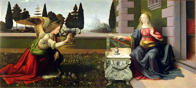 Leonardo da Vinci - Annunciation - WGA12677