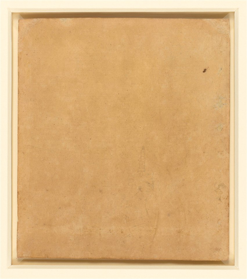 Leonardo da Vinci - RCIN 912527, v, The drapery of St Anne's legs c.1517-18