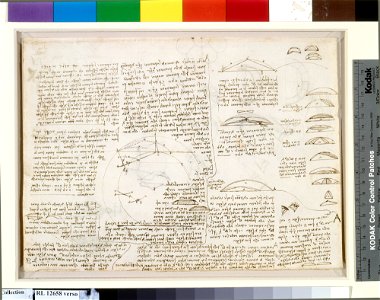 Leonardo da Vinci - RCIN 912658, Verso Studies of geometry 1509