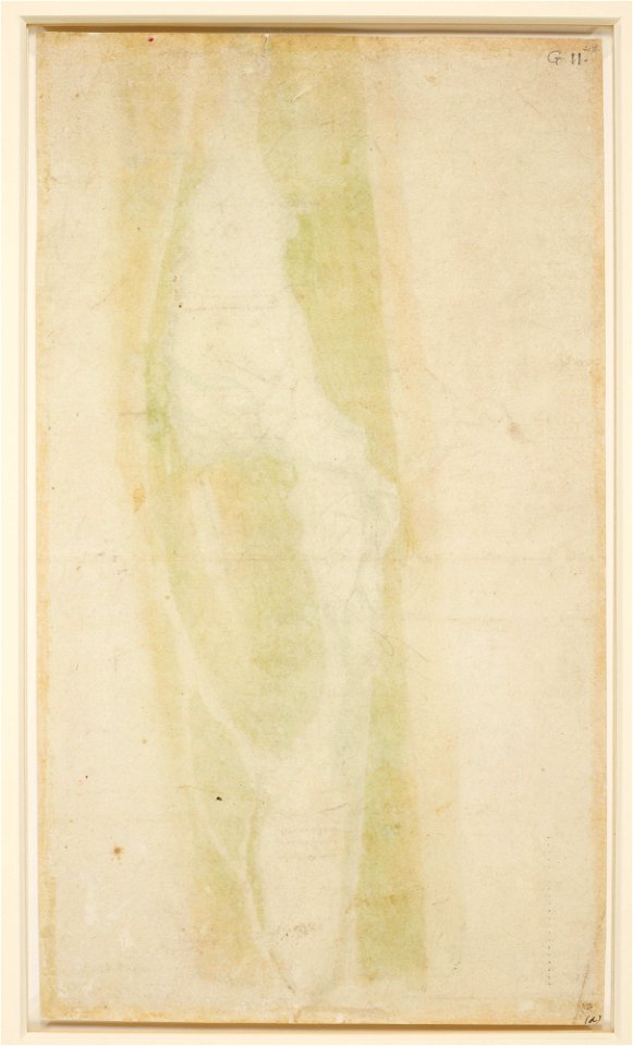 Leonardo da Vinci - RCIN 912679, v, A map of the Arno east of Florence 1504