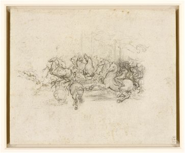 Leonardo da Vinci - RCIN 912339, A cavalcade c.1503-4