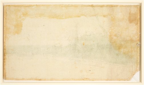 Leonardo da Vinci - RCIN 912680, v, A weir on the Arno east of Florence 1504