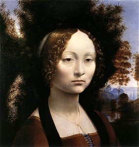 Leonardo da Vinci - Portrait of Ginevra de' Benci - WGA12682
