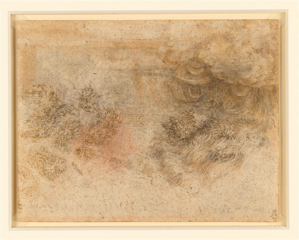 Leonardo da Vinci - RCIN 912379, A deluge c.1513-18