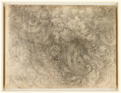 Leonardo da Vinci - RCIN 912383, A deluge c.1517-18
