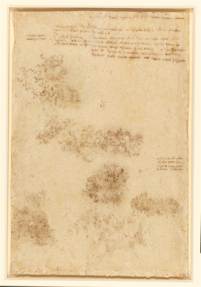 Leonardo da Vinci - RCIN 912388, v, Apocalyptic scenes, with notes c.1517-18