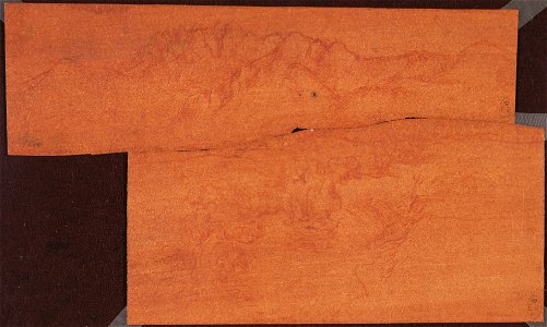 Leonardo da Vinci - RCIN 912411, A landscape with mountains and a river c.1511