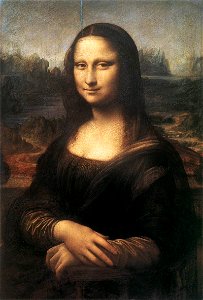 Leonardo da Vinci - Mona Lisa (La Gioconda) - WGA12712. Free illustration for personal and commercial use.