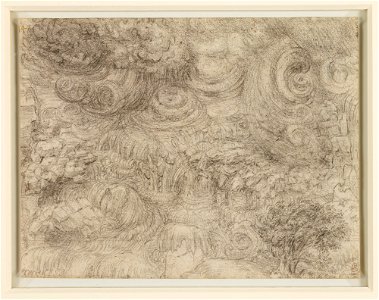 Leonardo da Vinci - RCIN 912377, A deluge c.1517-18