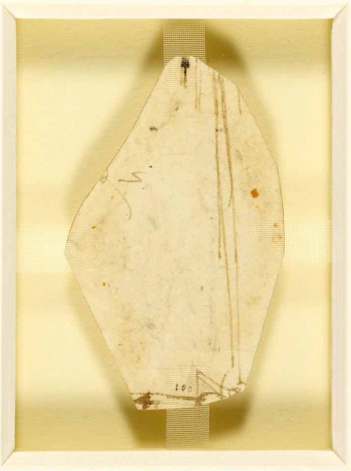 Leonardo da Vinci - RCIN 912720, A sketch of a man c.1497