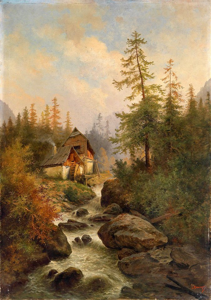 Leopold Graninger Mühle am Gebirgsbach