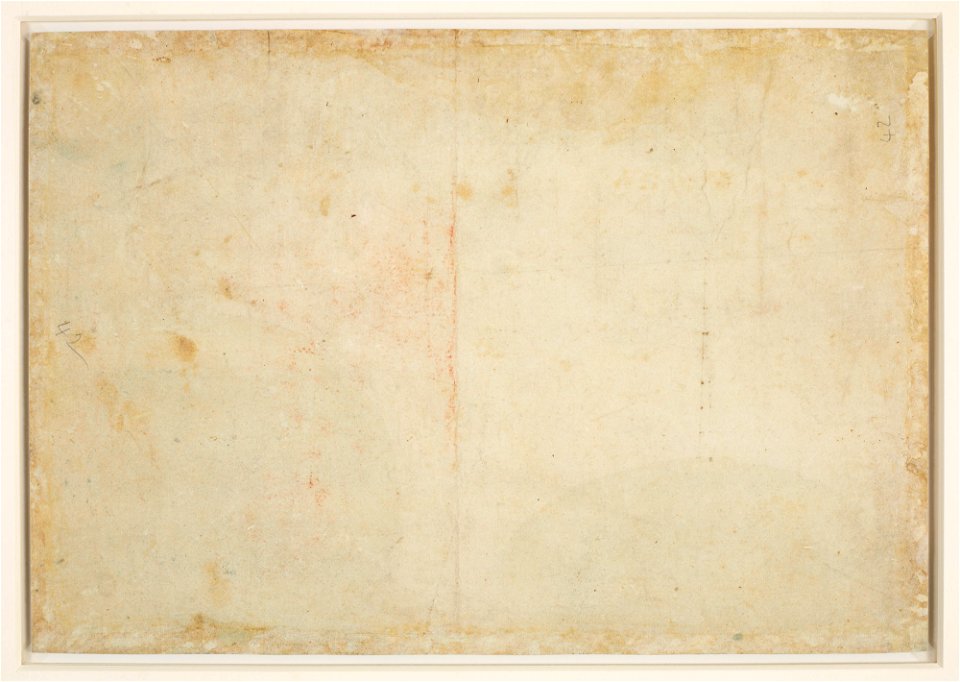 Leonardo da Vinci - RCIN 912684, v, A map of the Pontine marshes c.1514-15