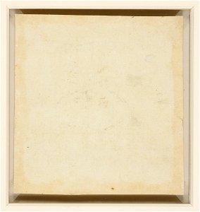 Leonardo da Vinci - RCIN 912607, v, A male bust divided by lines of equal length c.1490