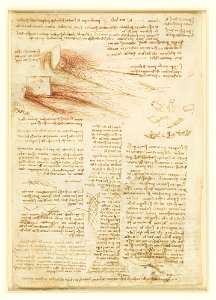 Leonardo da Vinci - RCIN 912660, Studies of water c.1510-12