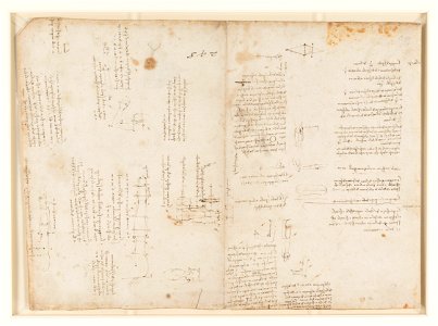 Leonardo da Vinci - RCIN 919134, Recto Studies of human proportion