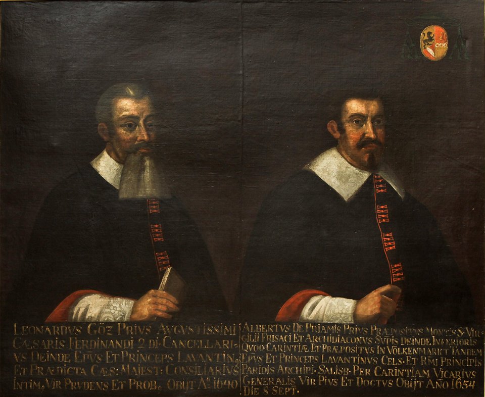 Leonhard Götz and Albert von Priamis