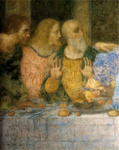Leonardo, ultima cena (restored) 04