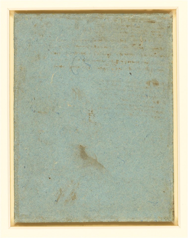 Leonardo da Vinci - RCIN 919093, v, Studies of the heart, and the head of a youth in profile c. 1511-13