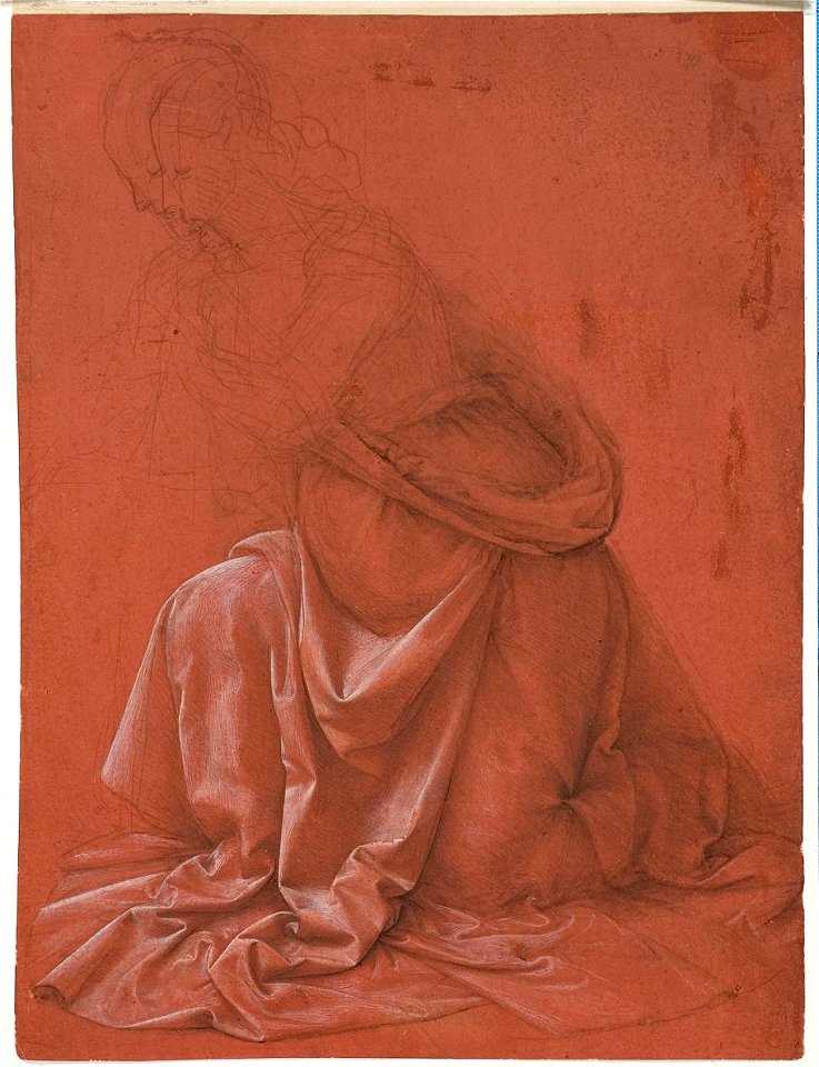 Leonardo, Studio di panneggio – FC 125770