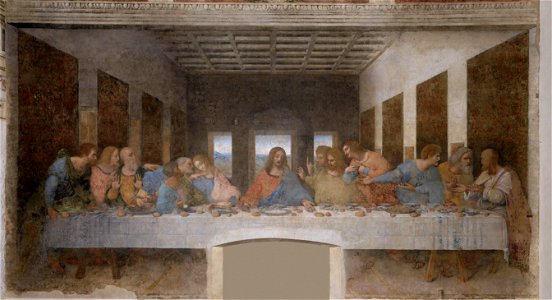Leonardo da Vinci - The Last Supper high res