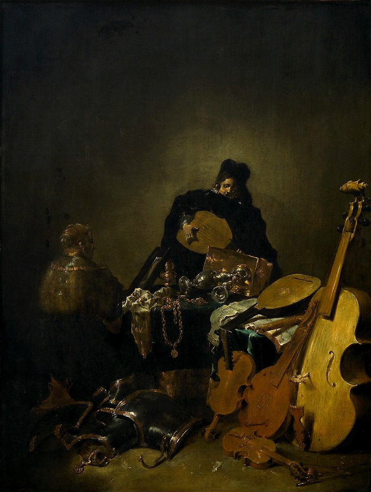 Leonhard Bramer, , Kunsthistorisches Museum Wien, Gemäldegalerie - Allegorie der Eitelkeit - GG 413 - Kunsthistorisches Museum
