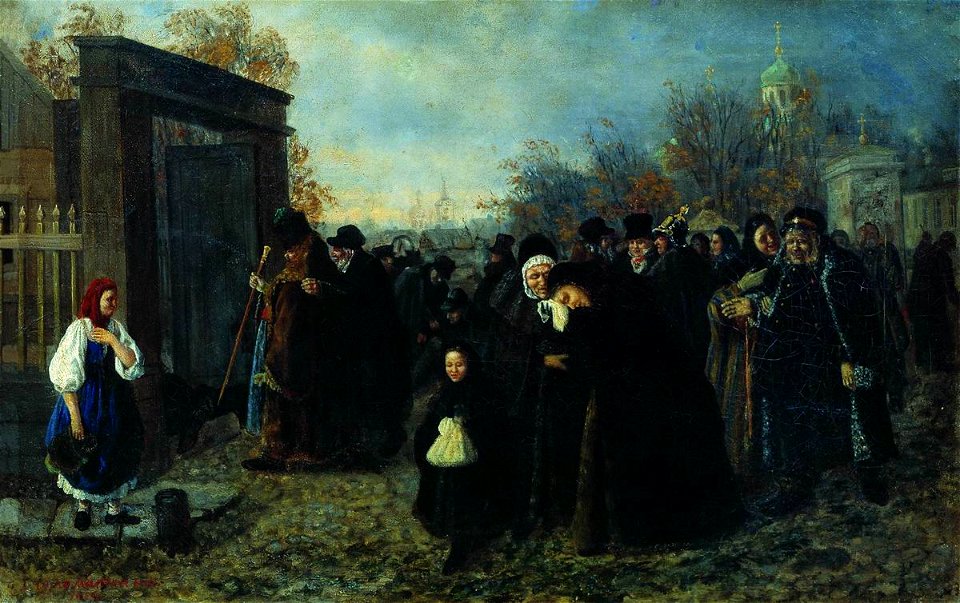 Leonid Solomatkin - Return from the Funeral