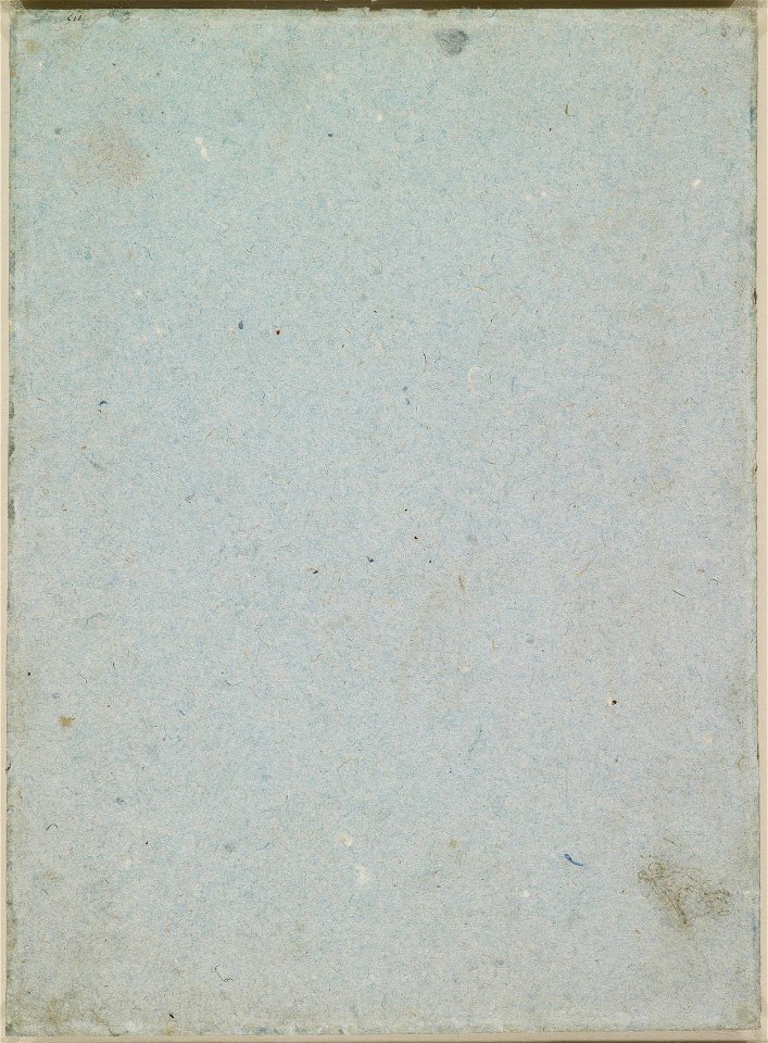 Leonardo da Vinci - RCIN 919080, Verso A sketch of a running figure () c.1512-13