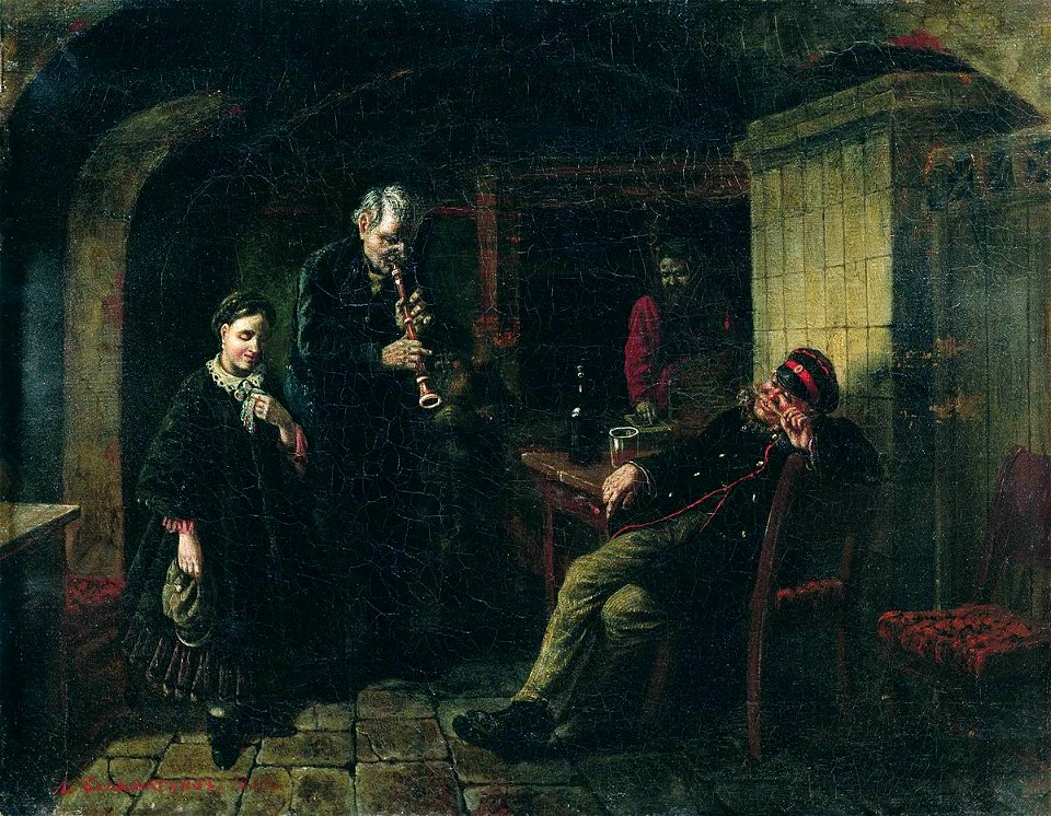 Leonid Solomatkin - In the Wine Cellar