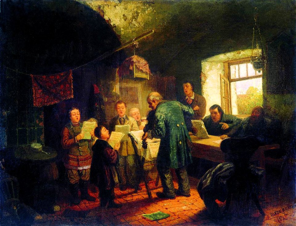 Leonid Solomatkin - The Singing Lesson