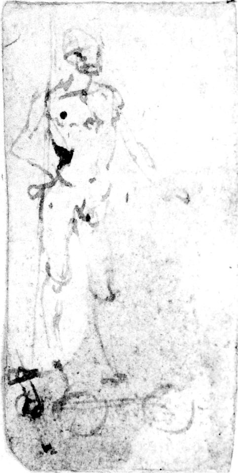 Leonardo da Vinci - Standing Male Figure, 1578