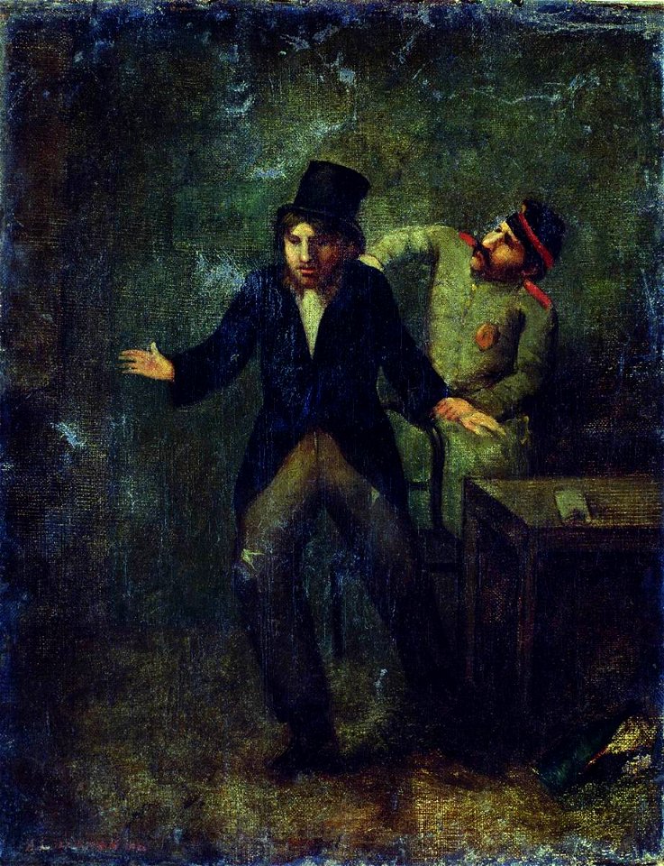 Leonid Solomatkin - Self Portrait