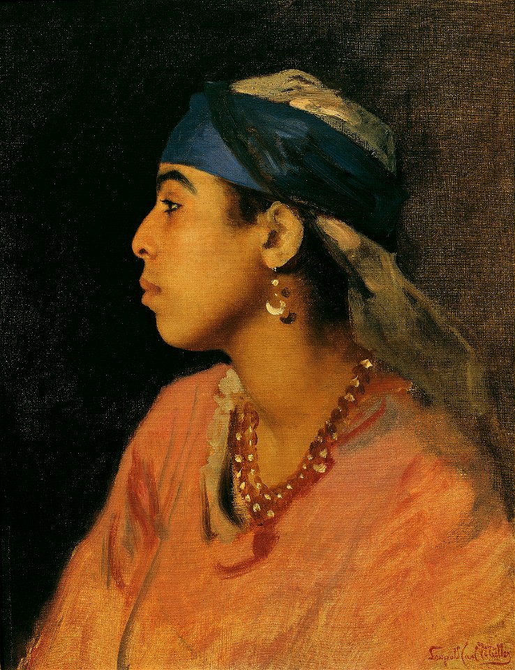 Leopold Carl Müller - Ägyptische Sängerin - 241 - Österreichische Galerie Belvedere