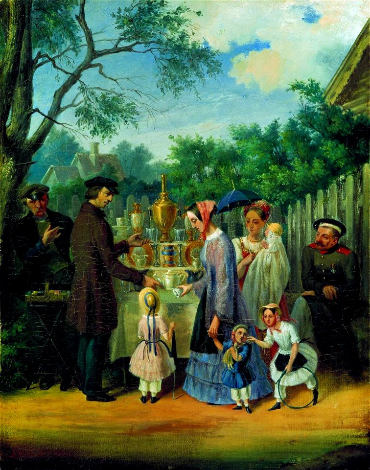 Leonid Solomatkin - Street Scene