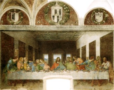 Leonardo, ultima cena (restored) 01