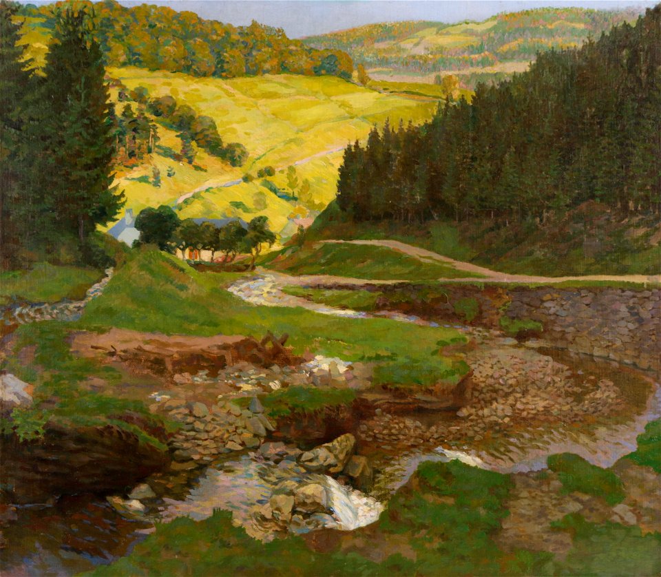 Leopold Blauensteiner (attr.) - Bachlauf