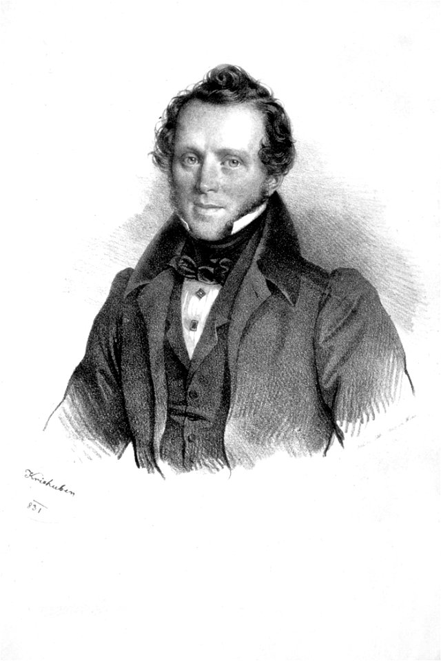 Leopold Georg Haupt Litho