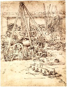 Leonardo da vinci, Cannon foundry