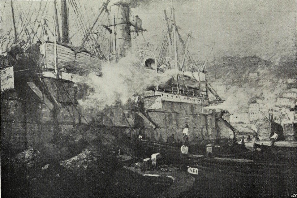 Leonhard Sandrock - Kohlenlöscher (Genua)