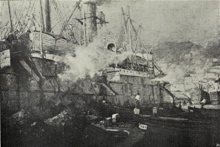 Leonhard Sandrock - Kohlenlöscher (Genua)