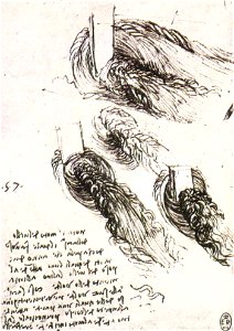 Leonardo da vinci, Study of water