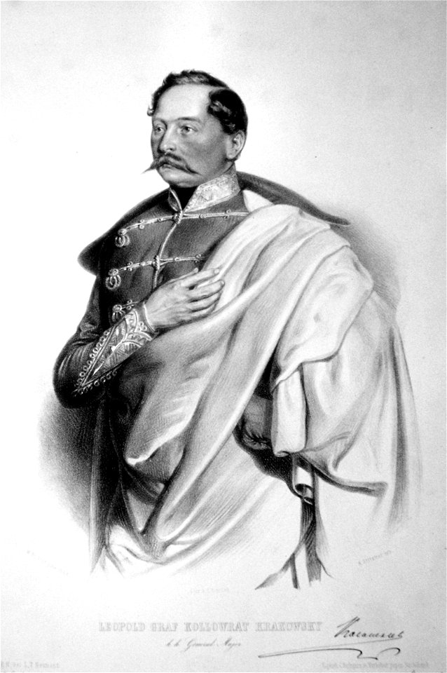 Leopold Kolowrat-Krakowsky Litho