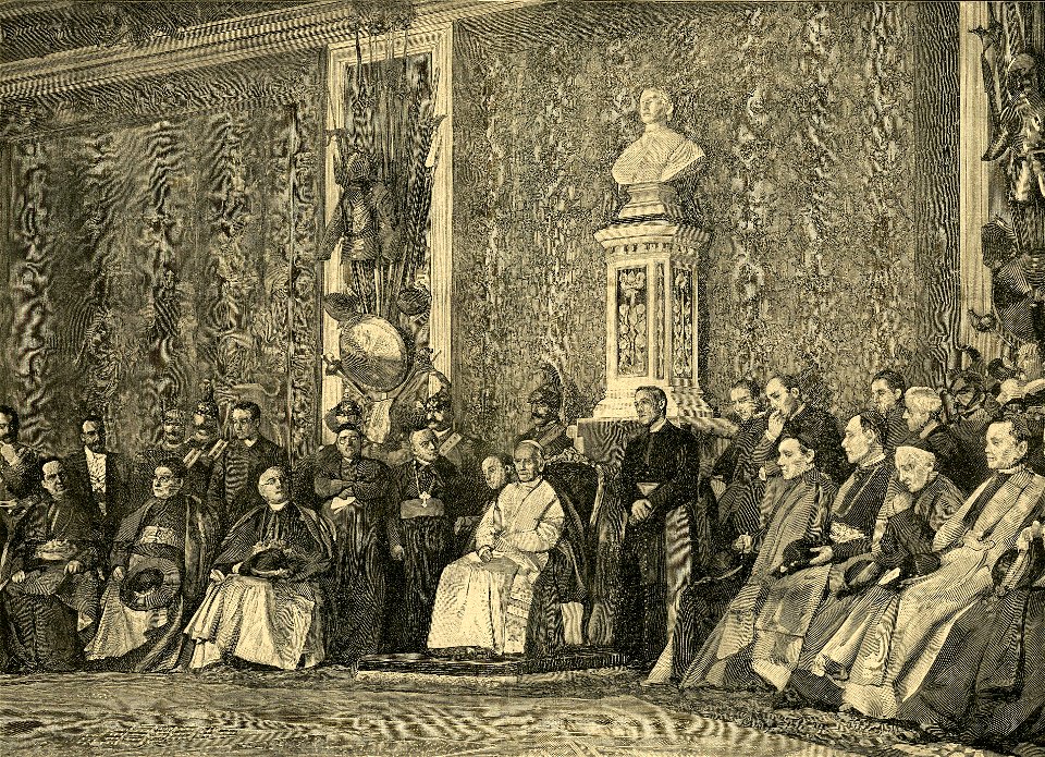 Leone XIII inaugura nel Vaticano le Sale dei Borgia