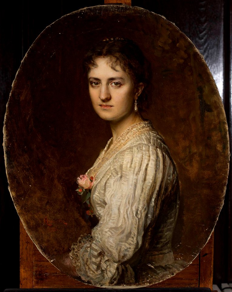 Leopold Horowitz - Portrait of Anna Branicka - 128957 MNW - National Museum in Warsaw