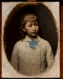 Leopold Horowitz - Portrait of Zosia Kraszewska (1863–^) - MP 2342 MNW - National Museum in Warsaw