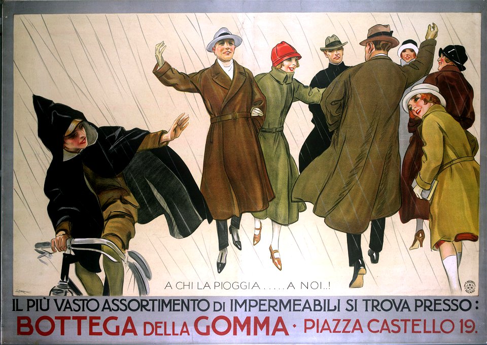 Leopoldo Metlicovitz - La-casa-della-gomma