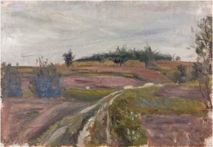 Leopold Blauensteiner LANDSCHAFT BEI RUPRECHTSHOFEN 1899