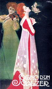 Leopoldo Metlicovitz - Sogno-di-un-valzer