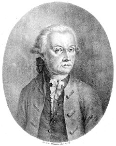 Leopold Mozart, Lithographie von Heinrich E Winter