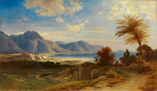 Leopold Rottmann (zugeschrieben) - Südliche Landschaft - 14988 - Bavarian State Painting Collections